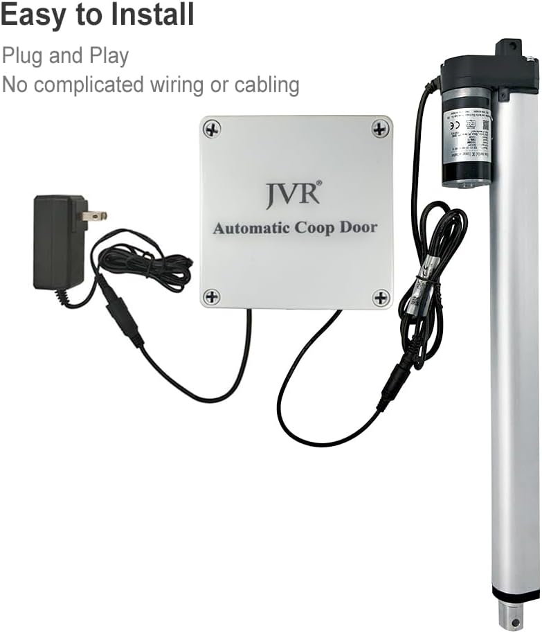 Automatic Chicken Coop Smart Door Compatible with Alexa